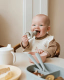 Mushie Silicone Fresh Food Feeder 2-Pack Sage