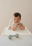 Mushie Silicone Fresh Food Feeder 2-Pack Sage