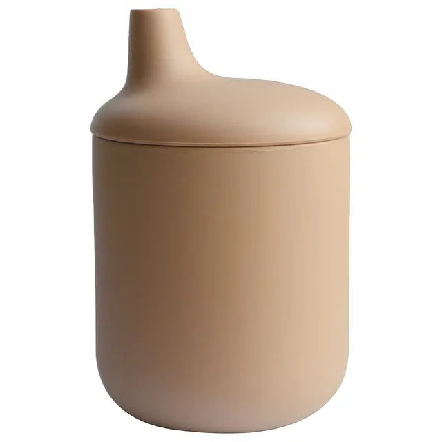 Mushie Silicone Sippy Cup Natural - Laadlee