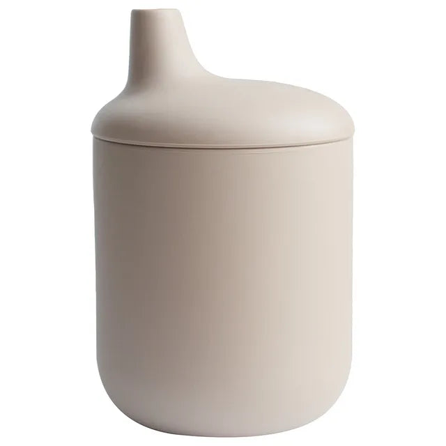 Mushie Silicone Sippy Cup Shifting Sand - Laadlee