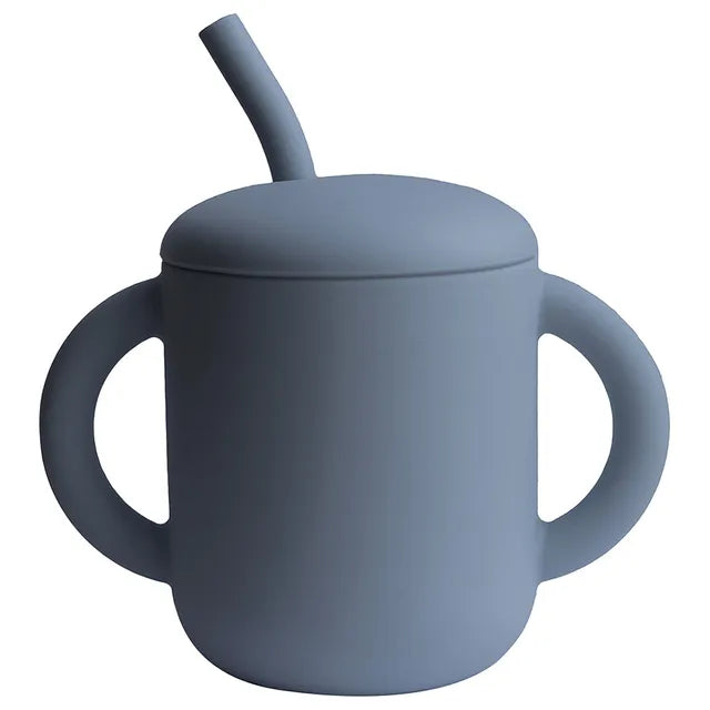 Mushie Silicone Sippy Cup Tradewinds - Laadlee