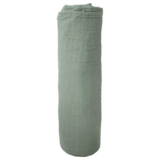 Mushie Swaddle Sage - Laadlee