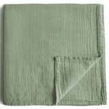 Mushie Swaddle Sage - Laadlee