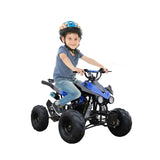 MYTS 125cc Quad ATV Bike With Reverse For Kids - Blue