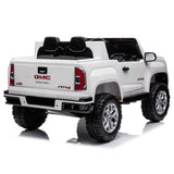 MYTS 12V GMC Licensed Rideon Canyon AT4 Truck - White