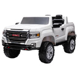 MYTS 12V GMC Licensed Rideon Canyon AT4 Truck - White