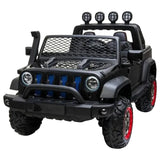 MYTS 12V Rideon Azure Electric Jeep - Black