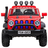 MYTS 12V Rideon Azure Electric Jeep - Red