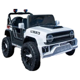 MYTS 12V Spacious Electric Rideon Jeep - White
