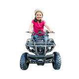 MYTS 150cc Quad ATV Bike With Reverse For Kids - Black