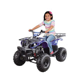 MYTS 150cc Quad ATV Bike With Reverse For Kids - Blue