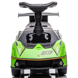 MYTS 2-In-1 Lamborghini Kids Push Along Ride On - Green
