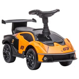 MYTS 2-In-1 Lamborghini Kids Push Along Ride On - Orange