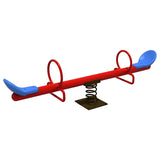 MYTS 2-Seatear Kids Metal Spring Garden See Saw