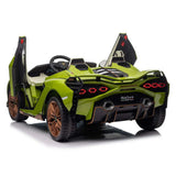 MYTS 2-Seater Lamborghini Sian Ride-On Car 12V - Green