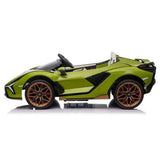 MYTS 2-Seater Lamborghini Sian Ride-On Car 12V - Green