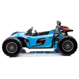 MYTS 2-Seater Monster Ride-On Car 24V- Blue