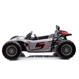 MYTS 2-Seater Monster Ride-On Car 24V - Grey