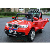 MYTS 2WD Dual Drive Jeep for Kids - Red