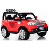 MYTS 2WD Dual Drive Jeep for Kids - Red