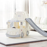 MYTS 3-in-1 Baby Bus Slide - White
