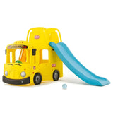 MYTS 3-in-1 Little School Bus Slide Play Set - Yellow