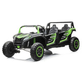 MYTS 4-Seat Electric Ride-On Car With Lights 48V - Green