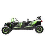MYTS 4-Seat Electric Ride-On Car With Lights 48V - Green