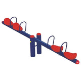 MYTS 4-Seatear Kids Metal Garden See Saw