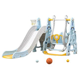 MYTS 4-in-1 Multifunctional Swing And Slide - Blue