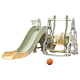 MYTS 4-in-1 Multifunctional Swing And Slide - Green