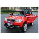 MYTS 4WD Dual Drive Jeep for Kids - Red