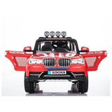 MYTS 4WD Dual Drive Jeep for Kids - Red