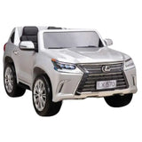 MYTS 4X4 Lexus LX570 2X12V Kids Ride On Car - Silver
