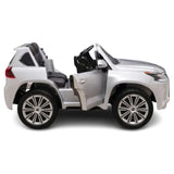 MYTS 4X4 Lexus LX570 2X12V Kids Ride On Car - Silver