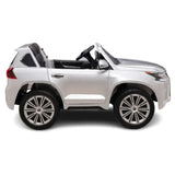 MYTS 4X4 Lexus LX570 2X12V Kids Ride On Car - Silver