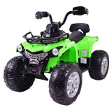 MYTS ATV Quad Kids Ride-On 4-Wheeler Quad Bike 12V - Green
