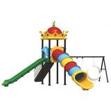 MYTS Active Kids Hub With 3 Swings & 2 Slides
