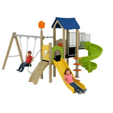 MYTS Adventure Sportive Playground With 2 Swings & 2 Slides