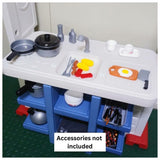 MYTS All-in-One Kids Playhouse With Sink, Table & Chair