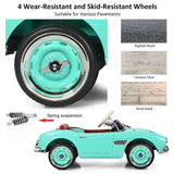 MYTS BMW Vintage Driver Electric Kids Ride-On Car 12V - Green