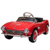 MYTS BMW Vintage Driver Electric Kids Ride-On Car 12V - Red