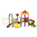 MYTS Backyard Playland With 3 Swings & 3 Slides