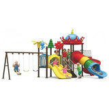 MYTS Dare Deluxe Playset With 3 Swings & 3 Slides