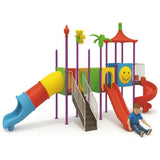 MYTS Deluxe Playset With 3 Slides & Crawler