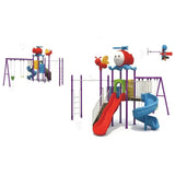 MYTS Discovery Playland With 3 Swings, 2 Slides & Climber