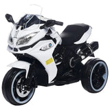 MYTS Electric Motorcycle Ride-On Super Bike 6V - White