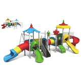 MYTS Extra Fun Mega Play Zone With 3 Swings & 4 Slides