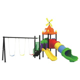 MYTS Fan Styled Swing And Tube Mega Slide For Kids