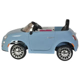 MYTS Fiat 500 Boys Ride-On Car - Blue